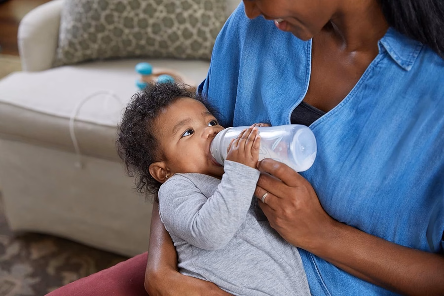 NUK Smooth Flow Anti Colic Baby Bottle, 5 oz, Elephant : Baby