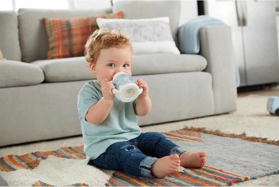 NUK Learner Cup, 5 oz, 1 Pack, 6+ Months – BPA Free, Spill Proof Sippy Cup : Baby