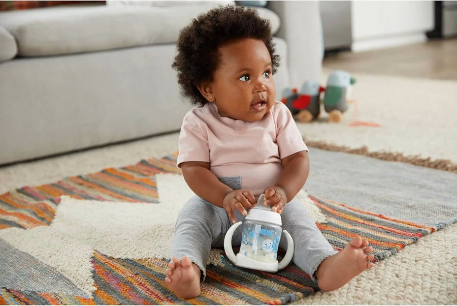 NUK Learner Cup, 5 oz, 1 Pack, 6+ Months – BPA Free, Spill Proof Sippy Cup : Baby