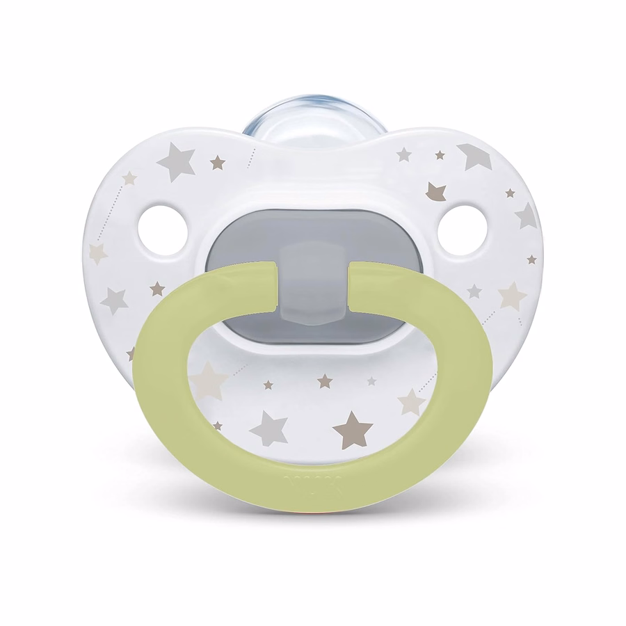 NUK First Choice Classic Orthodontic Baby Pacifier, 0-6 Months Newborn Pacifier, Neutral, Baby Must Haves, 5-Pack : Health & Household