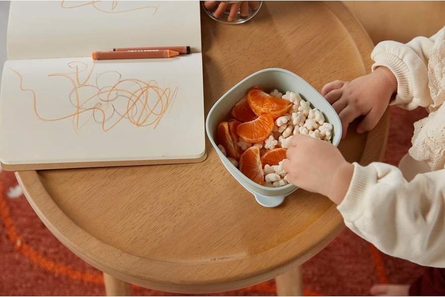 NUK for Nature Suction Bowl and Lid, Leak-Proof Lid, Microwave, Freezer, & Top Rack Dishwasher Safe, BPA-Free : Baby
