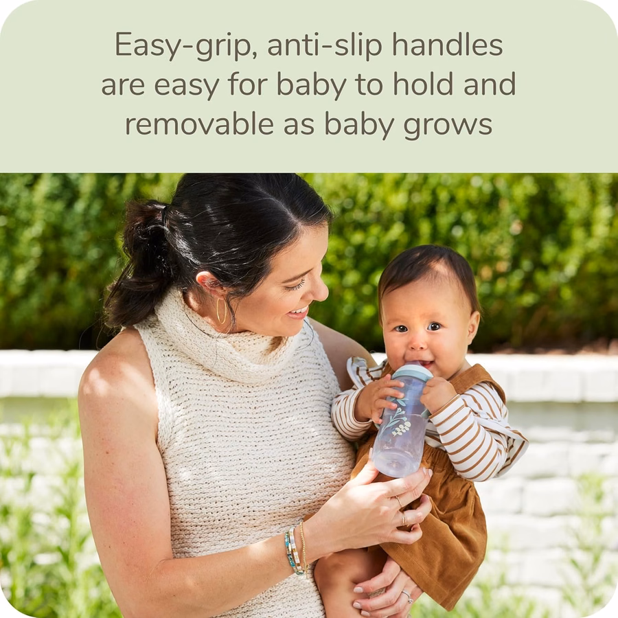 NUK for Nature Learner Cup, 10 oz, 9+ Months – BPA Free, Spill Proof Sippy Cup : Baby