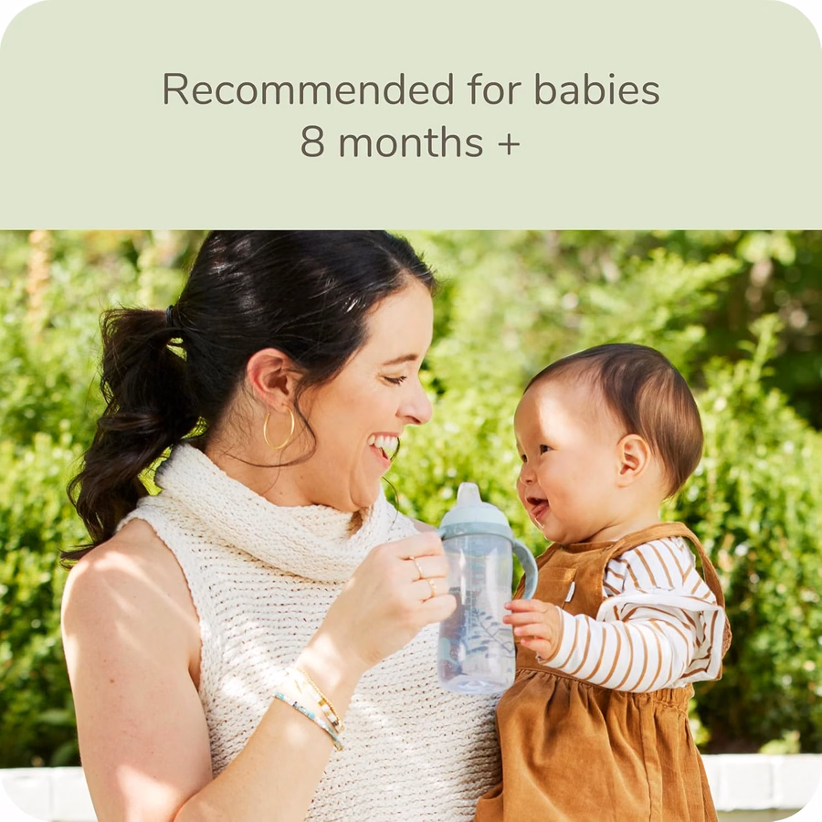 NUK for Nature Learner Cup, 10 oz, 9+ Months – BPA Free, Spill Proof Sippy Cup : Baby
