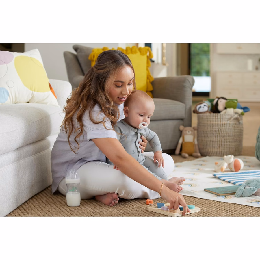 NUK Perfect Match Silicone Newborn Pacifier, for Ages 0-6m, 4 Pack, Green & White : Arts, Crafts & Sewing