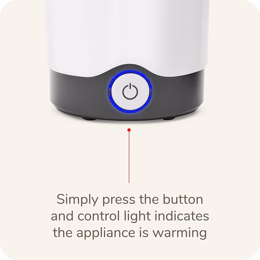 NUK Thermo Express Baby Bottle Warmer - Fast and Gentle Steam Heating, a Portable & Efficient Newborn Essential : Health & Household