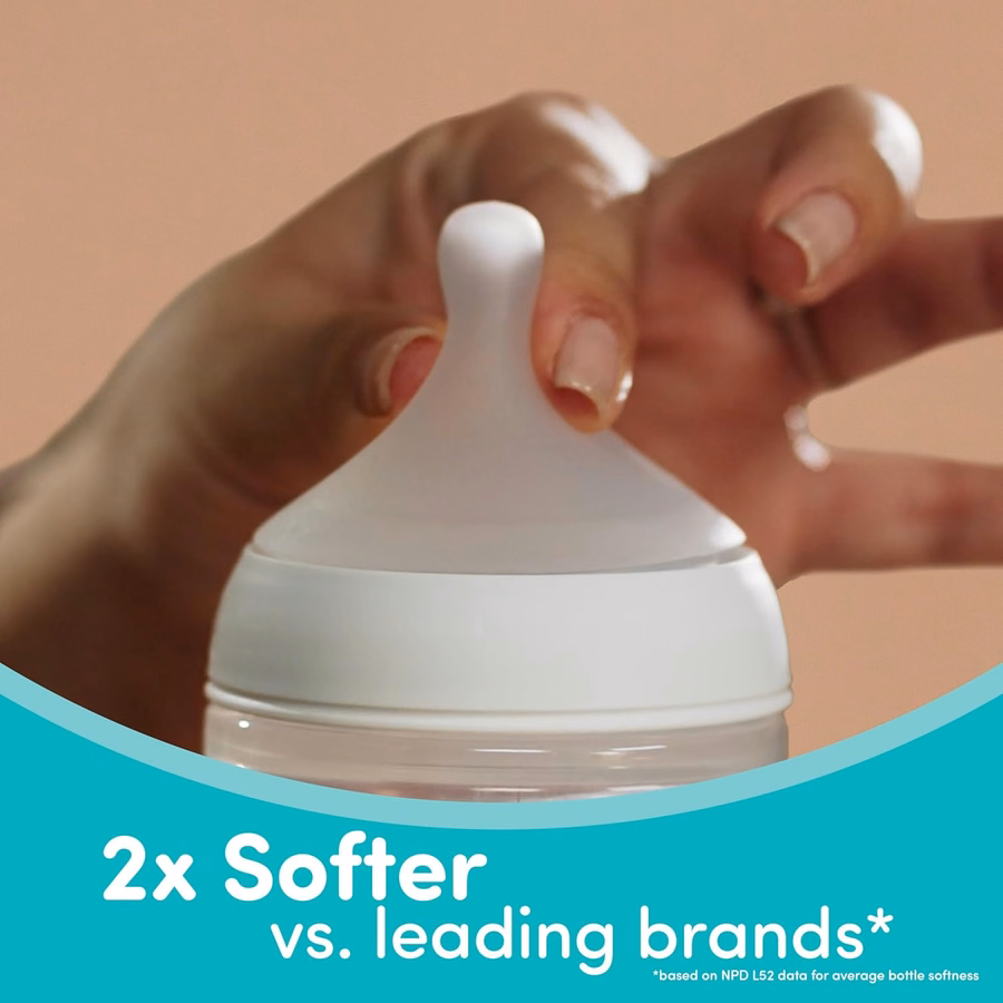 NUK Perfect Match, Medium Flow, Soft Silicone Nipple with Anti-Colic Vent, 2 Pack, BPA-Free : Clothing, Shoes & Jewelry